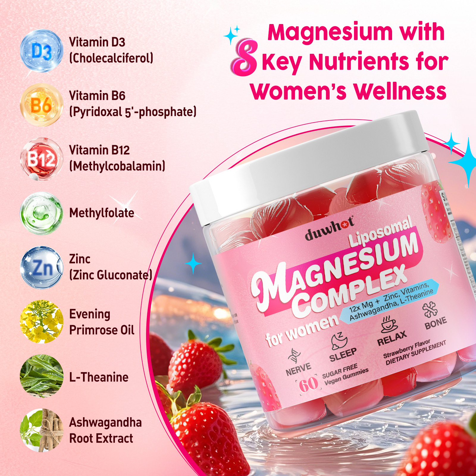 Magnesium Complex Gummies for Women - Image 6