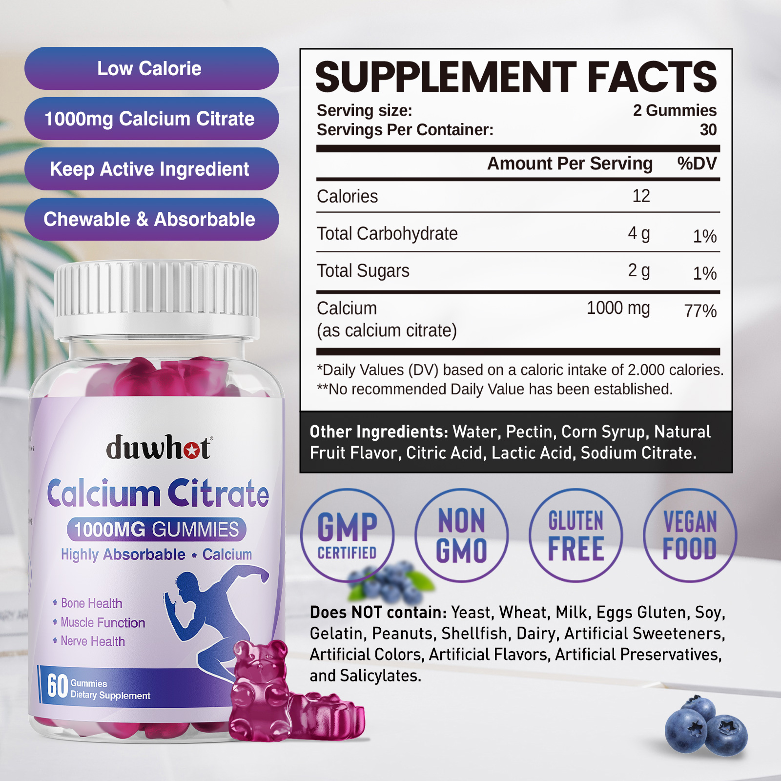 Calcium Citrate Gummies - Image 2