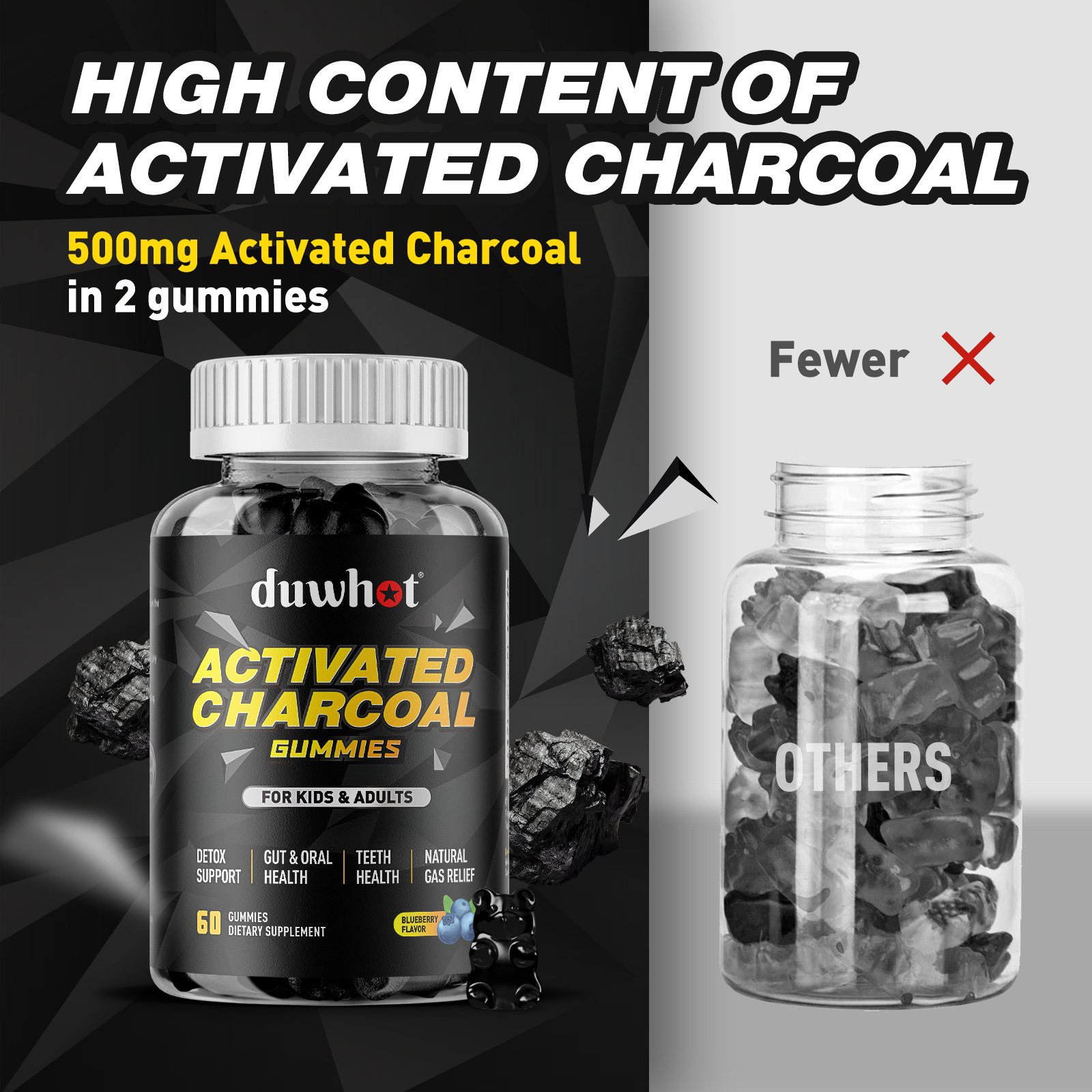 Activated Charcoal Gummies for Kids - Image 3